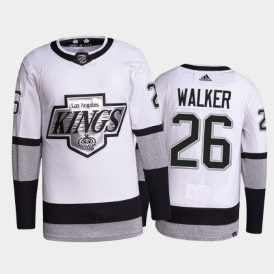 Adidas Los Angeles Kings #26 Sean Walker Men's 2021-22 Alternate Authentic NHL Jersey - White Men's